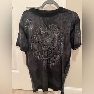 Affliction men’s T-shirt, size large, live fast